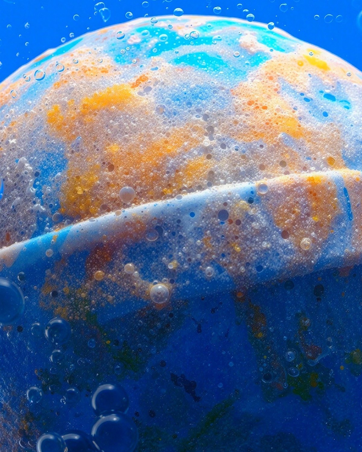 Bath bomb — Amazon Japan, art direction, cgi by Mathieu Missiaen