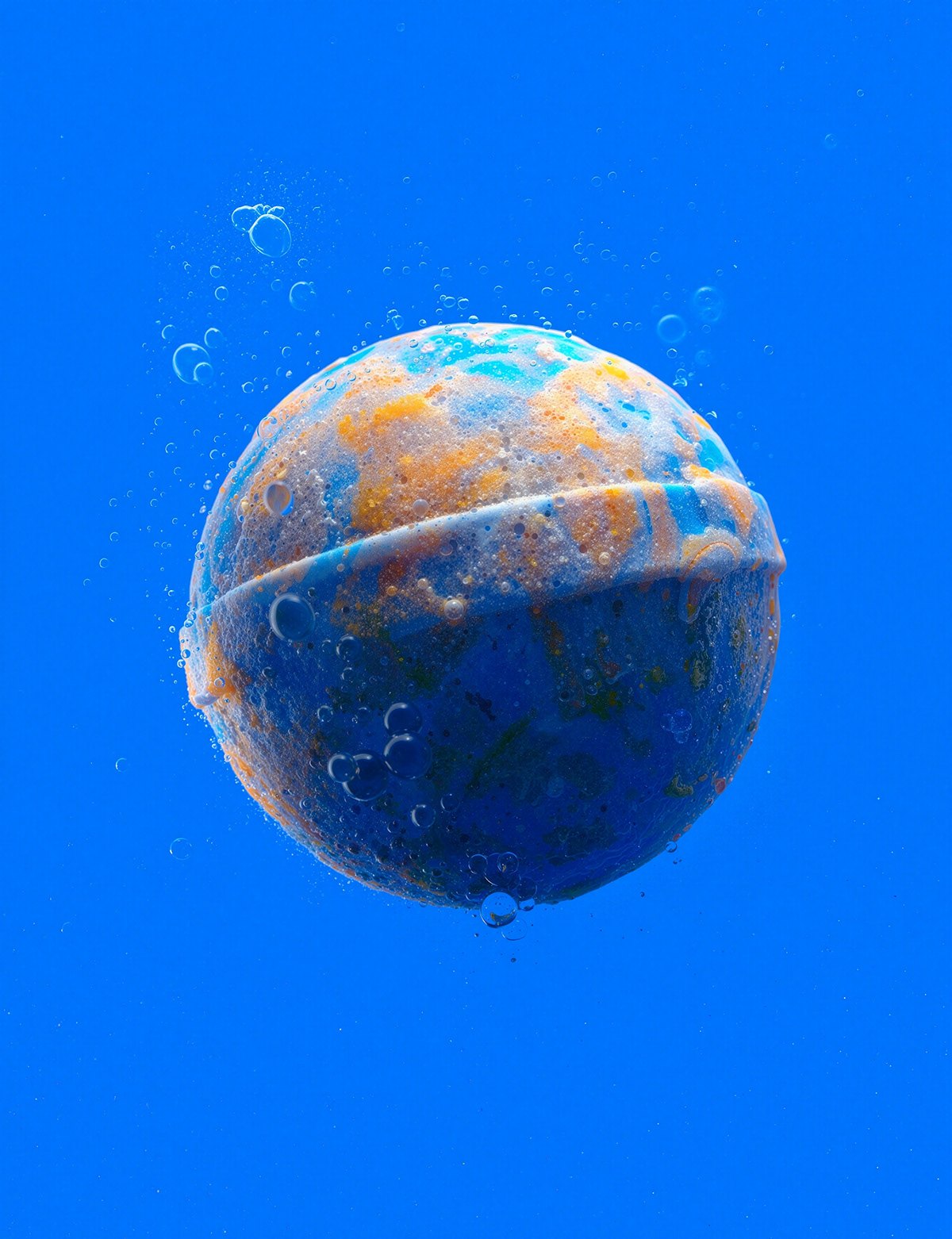 Bath bomb — Amazon Japan, art direction, cgi by Mathieu Missiaen