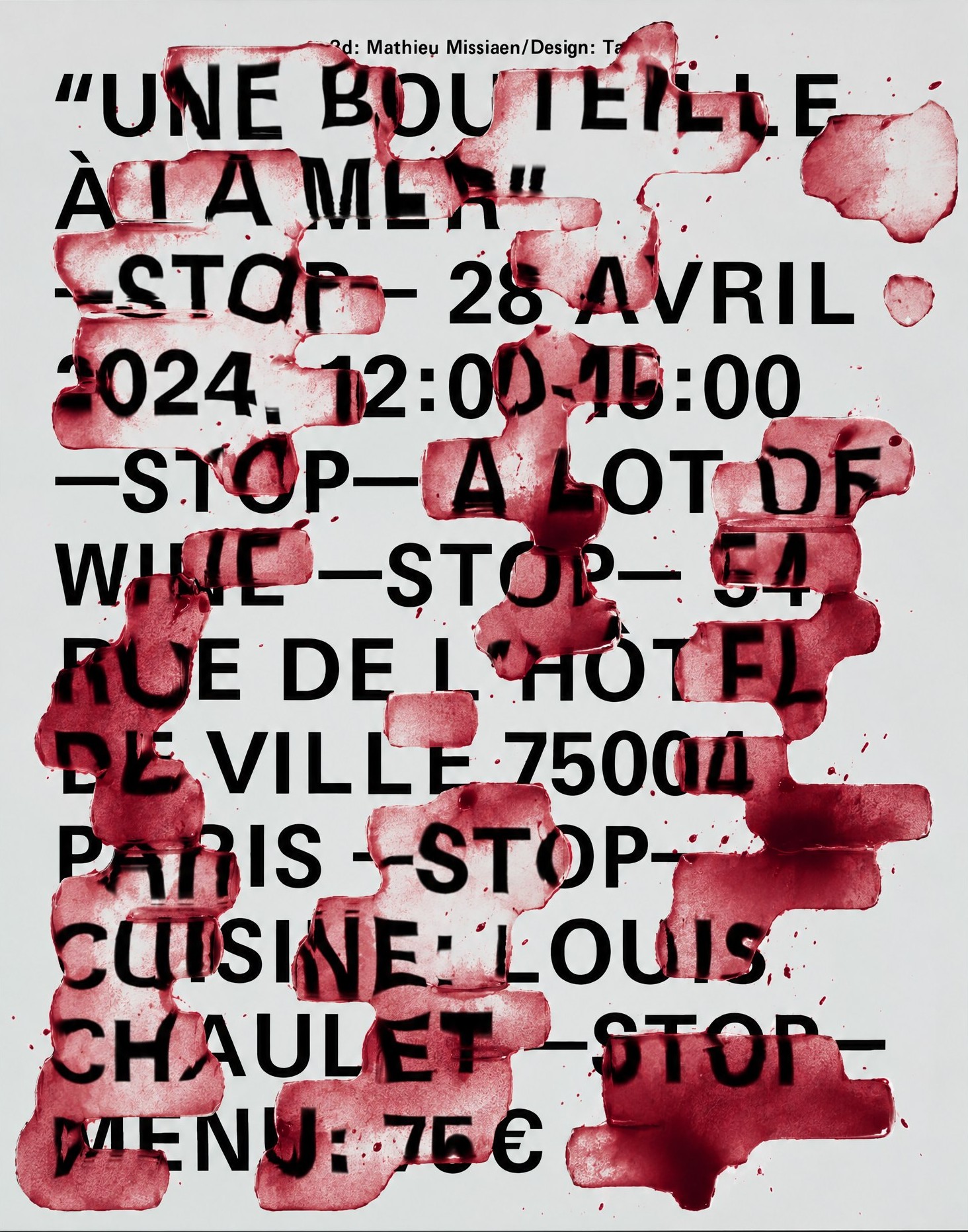 Wine stain generator